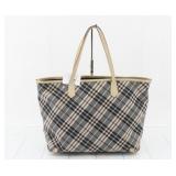 Burberry Nova Check BLUE LABEL Tote Bag