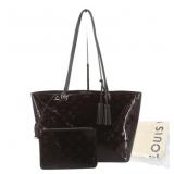 Louis Vuitton Vernis Long Beach MM Tote Bag