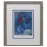 The Circus Framed by Marc Chagall
