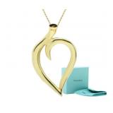 18k Gold Tiffany & Co. Leaf Necklace