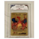 Pokï¿½mon Gold Charizard Card