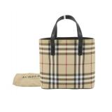 Burberry Nova Check Tote Bag