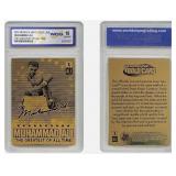 Muhammad Ali Laser Line Gold Card