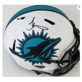 Autographed Tyreek Hill Miami Helmet