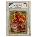 Pokï¿½mon Gold Custom Charizard Card