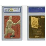 1996 Michael Jordan Feel The Game 23K Gold Card