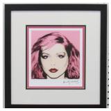 Blondie Print Plate Signed by Andy Warhol