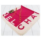 Chanel Mademoiselle Vintage Scarf 100% Silk