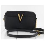 Versace Virtus Chain Shoulder Bag
