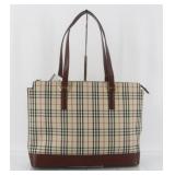 Burberry Nova Check Tote Bag