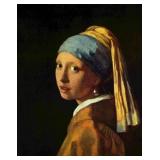 Girl With Pearl Earring Giclee Canvas By J Vermeer