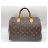 Louis Vuitton Monogram Speedy 30 Handbag