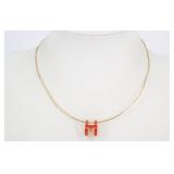 Hermes Pop Ash Necklace