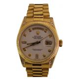 18kt Gold Rolex Oyster Perpetual 18038 President