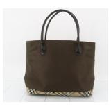 Burberry Nova Check Tote Bag