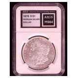 1878 San Francisco MS64 Morgan Silver Dollar
