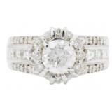 18kt Gold 1.805 ct Natural Diamond Ring