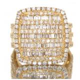 14kt Gold 3.62 ct Brilliant Diamond Ring