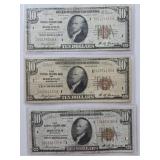 1929 Minneapolis $10 Federal Reserve Bank Note