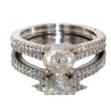14kt Gold 1.70 ct Natural Diamond Ring