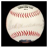 Autographed Ted Williams LE Red Sox Baseball