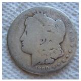 1890 CC Morgan Silver Dollar