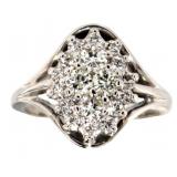 14kt Gold Brilliant 1.00 ct Natural Diamond Ring