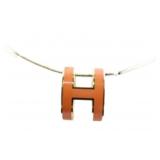 Hermes H Necklace
