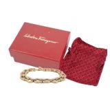 Ferragamo Gold Chain Bracelet