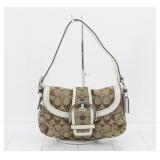 Coach Signature Canvas Shoulder Bag