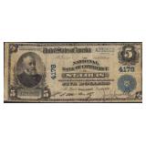 1902 Missouri $5 Banknote