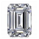 Emerald Cut 2.88 ct VS2 Lab Diamond