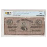 1864 $50 Confederate
