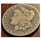 1878 CC Carson City Morgan Silver Dollar