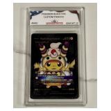 Custom Pikachu Black Foil Pokemon Card