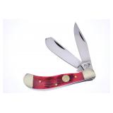 Frost Dark Red Bone Little Saddlehorn