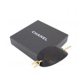 Chanel Leather Stick Barrette