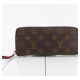 Louis Vuitton Monogram Clemance Long Wallet