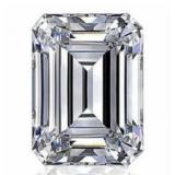 Emerald Cut 5.88 ct VS1 Lab Diamond