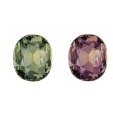 GIA Certified Oval 1.16 ct Color Change Sapphire