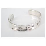 Tiffany & Co. 1837 Wide Sterling Silver Bracelet