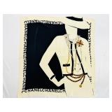 Chanel Vintage Scarf 100% Silk