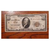 1929 $10 Chicago National Currency Note