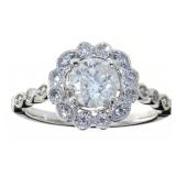 14kt Gold 1.15 ct Round Brilliant Diamond Ring