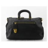 Prada Leather Trimmed Nylon Handbag