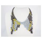 Christian Dior Multicolor Sequin Necklace