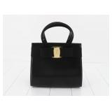 Salvatore Ferragmao Vara Ribbon 2Way Leather Bag
