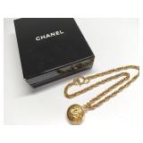 Chanel Coco Gold Fashion Necklace