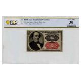 25 Cent Fifth Issue Fractional Currency Bank Note
