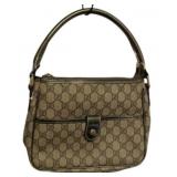 Gucci Monogram Supreme Handbag